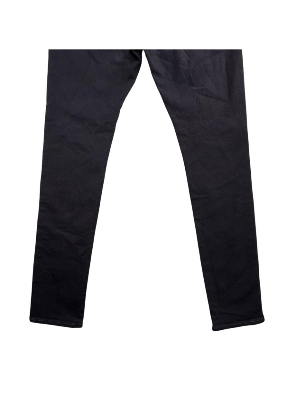 7 For All Mankind Paxtyn Jeans Mens 32x33 Black Skinny Stretch Dark Wash Denim - Picture 8 of 16